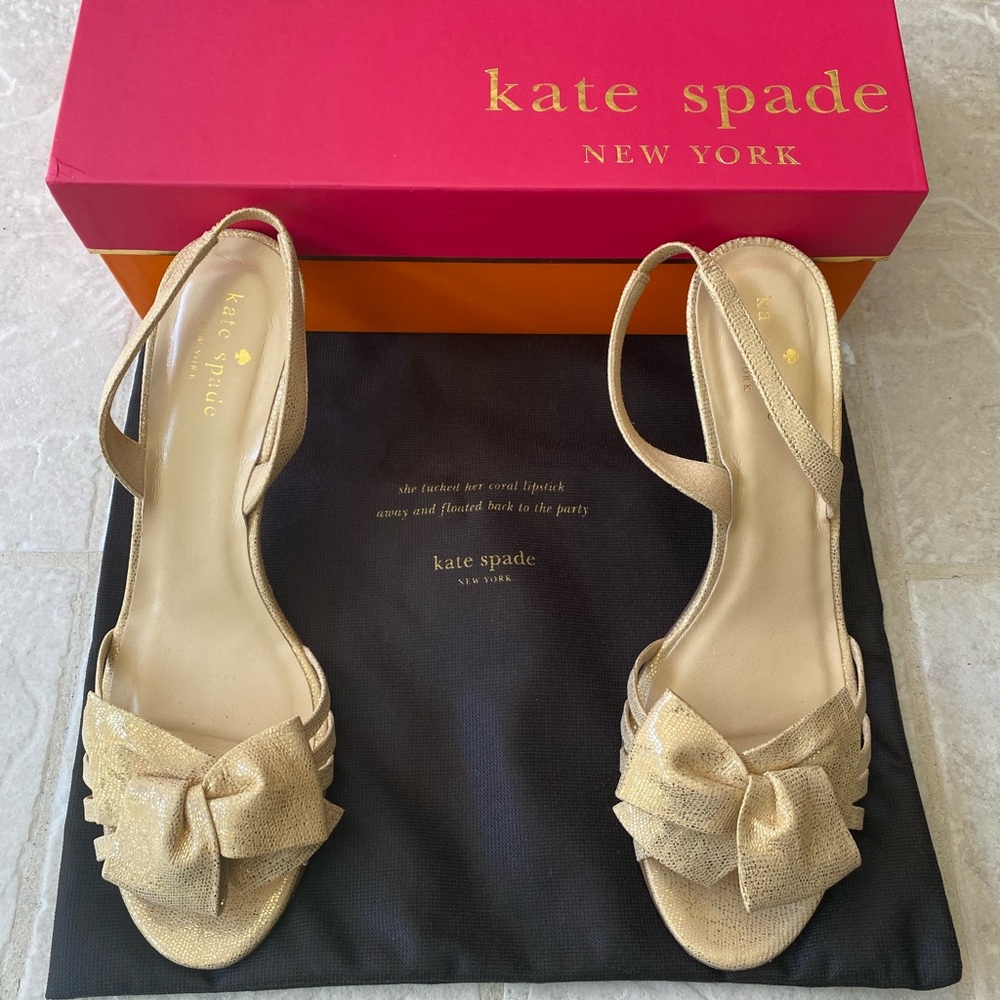 kate spade kitten heel / dress heel